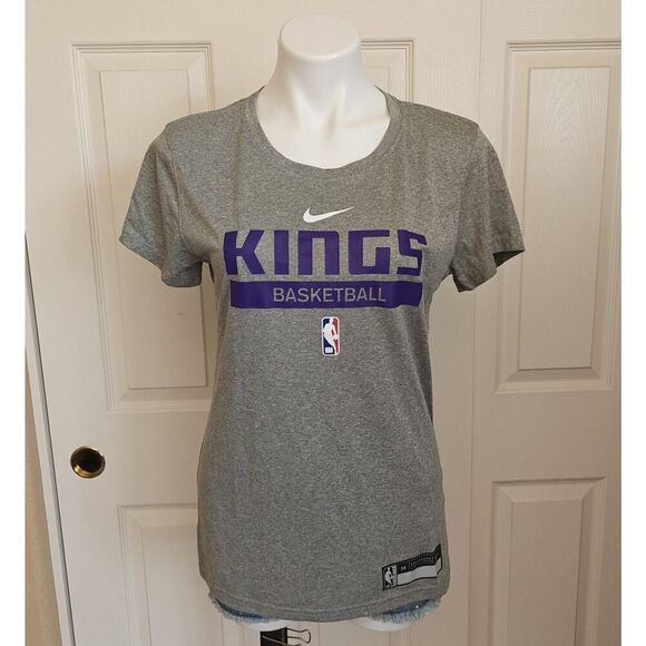 NBA Sacramento Kings Basketball Nike Dri-Fit Tee sz M NWT - Picture 1 of 11